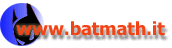 Il logo di batmath